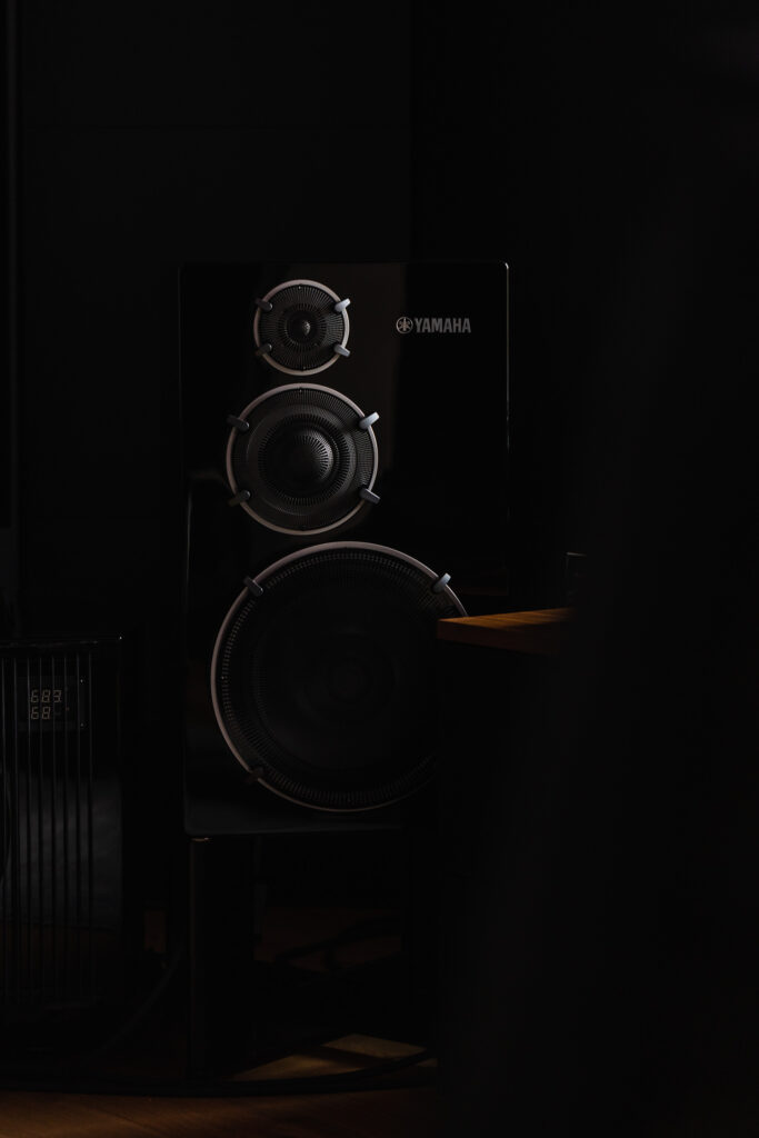 Yamaha - NS 5000 Lautsprecher mit neuentwickelten Membranen und einer akustischen Schnelligkeit ähnlich der von Beryllium bei Audio Exclusive!